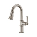 Brizo 63925LF Artesso Pull Down Prep Faucet Stainless 1