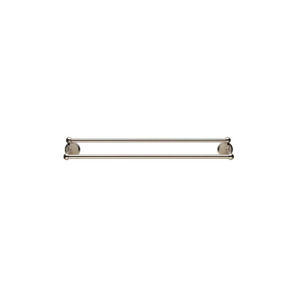 Brizo 69525 Traditional 24&quot; Double Towel Bar Polished Nickel 1