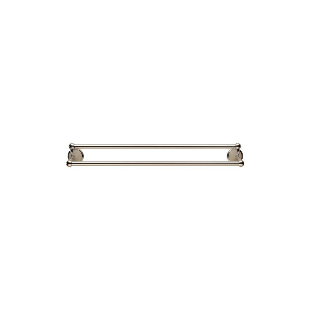 Brizo 69525 Traditional 24" Double Towel Bar Polished Nickel 1
