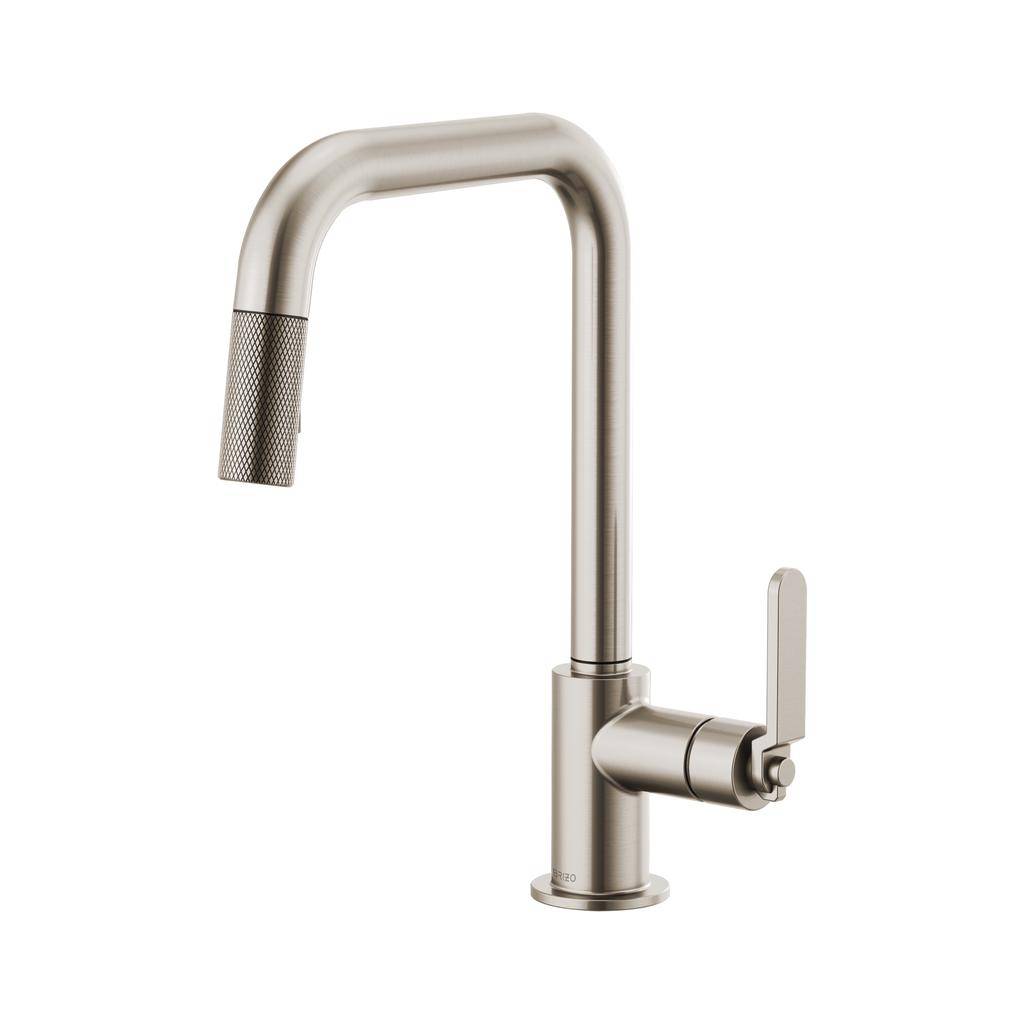 Brizo 63054LF Litze Pull Down Square Spout Faucet Stainless 1