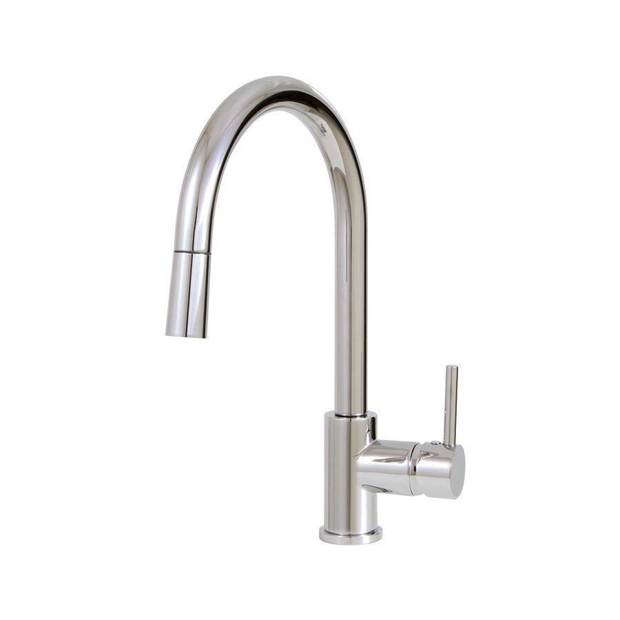 Aquabrass 3345N Pull Down Single Stream Mode Kitchen Faucet Chrome 1