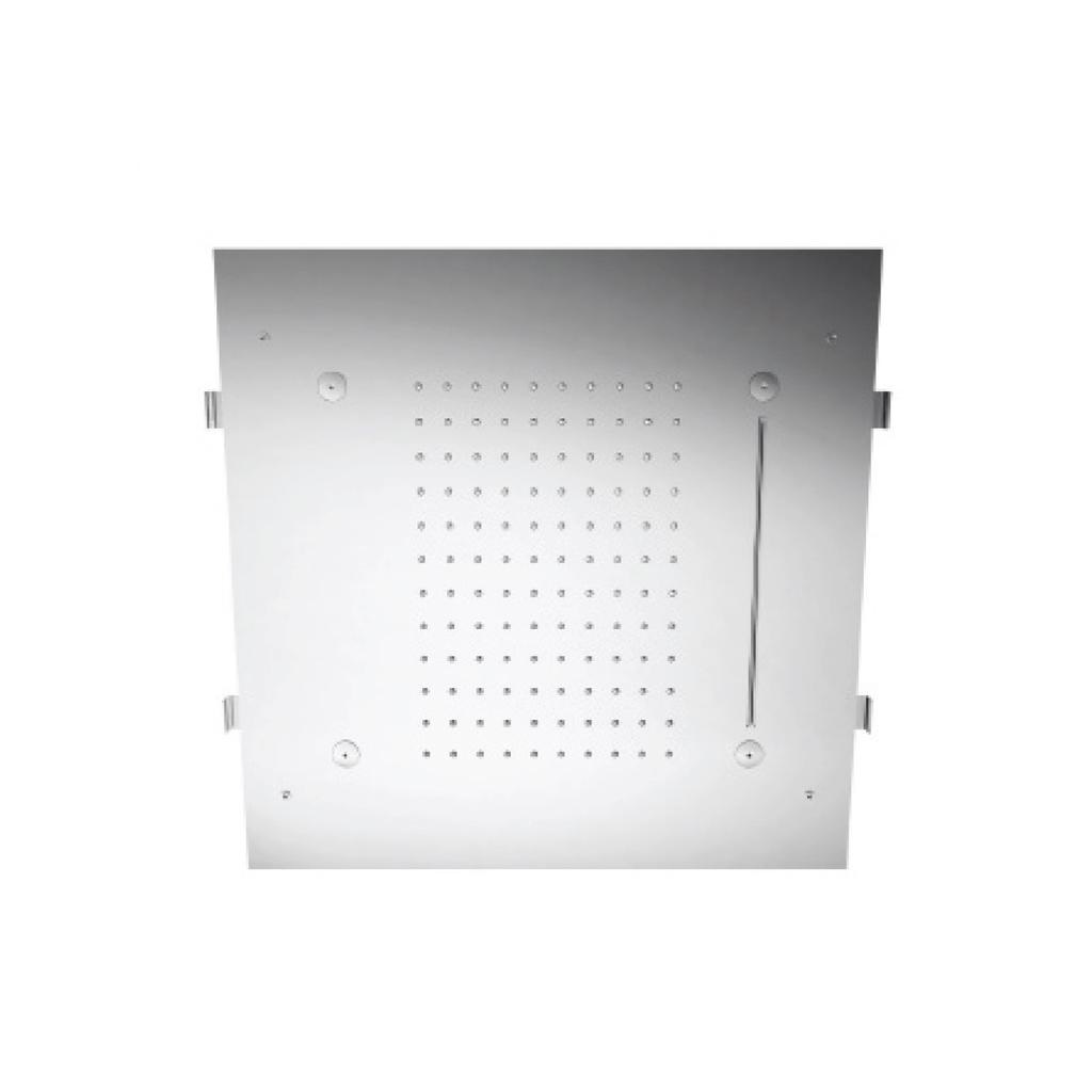 Treemme RTBR308 20X20 Recessed Rain Head Chute And Mist Stainless 1