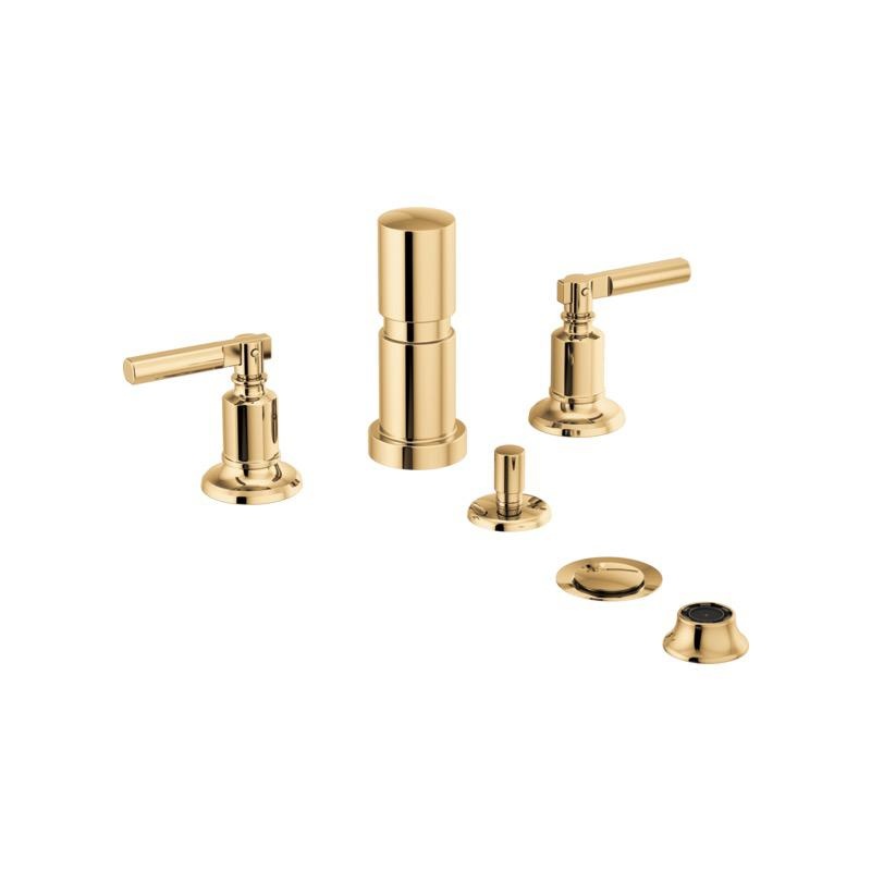 Brizo 68476 Invari Bidet Polished Gold 1