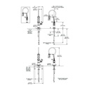 Brizo 64225LF-GL Artesso Articulating Arm Kitchen Faucet With Smart Touch Luxe Gold 2