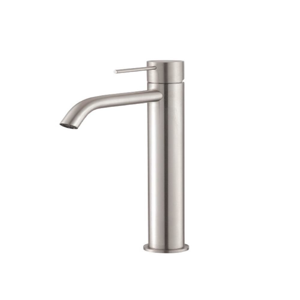 Treemme 1318 Tall Single Hole Lavatory Faucet Stainless 1