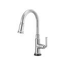 Brizo 64074LF Rook Pull Down Kitchen Faucet With Smart Touch Chrome 1