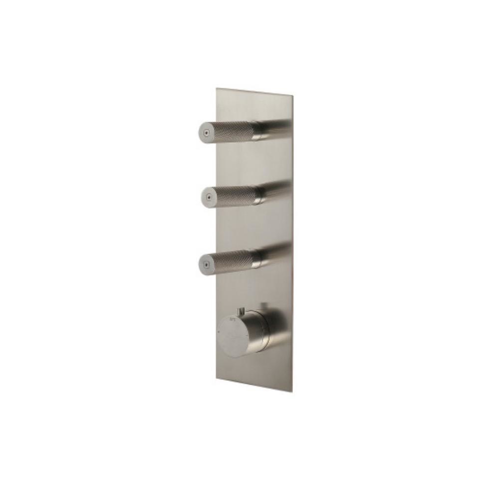 Treemme 6094 Square Trim Round Handles Stainless 1