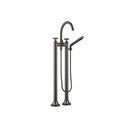 Dornbracht 25943809 Vaia Free Standing Tub Spout Dark Platinum Matte 1