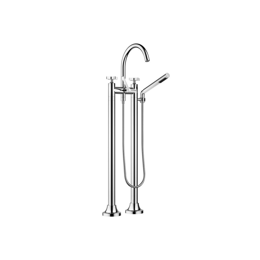 Dornbracht 25943809 Vaia Free Standing Tub Spout Polished Chrome 1