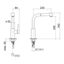 Dornbracht 33870790 Elio Single Lever Mixer Chrome 2