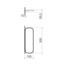 Dornbracht 83482970 Gentle Round Shelf Platinum Matte 2