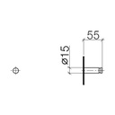 Dornbracht 83251220 Meta.02 Generic Hook Black Matte 2