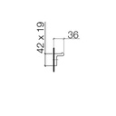 Dornbracht 83251670 Imo Hook Chrome 2
