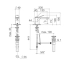 Dornbracht 33500845 Lisse Single Lever Mixer Platinum Matte 2