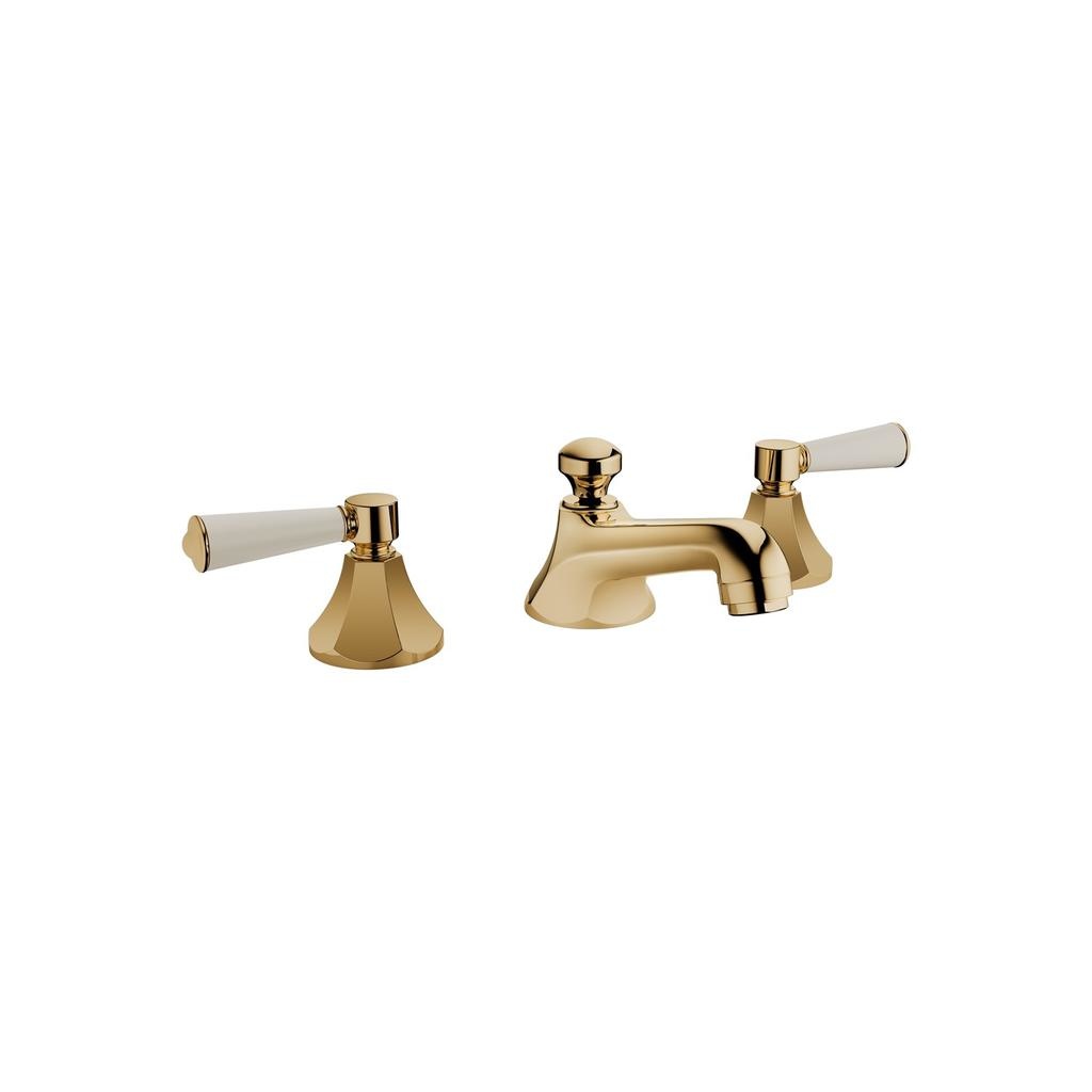 Dornbracht 20700370 Madison Flair Three Hole Lavatory Faucet Durabrass 1