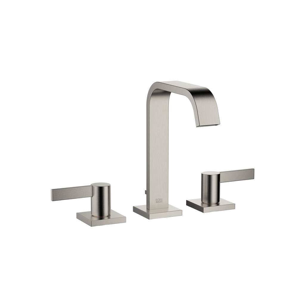 Dornbracht 20713670 Imo Three Hole Lavatory Faucet Platinum Matte 1