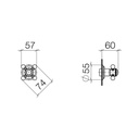 Dornbracht 36310361 Madison Wall Valve Durabrass 2