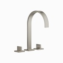 Dornbracht 20715782 Mem Three Hole Lavatory Faucet Platinum Matte 1