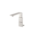 Treemme 2514 Short Single Hole Lavatory Faucet Two Handles Stainless 1