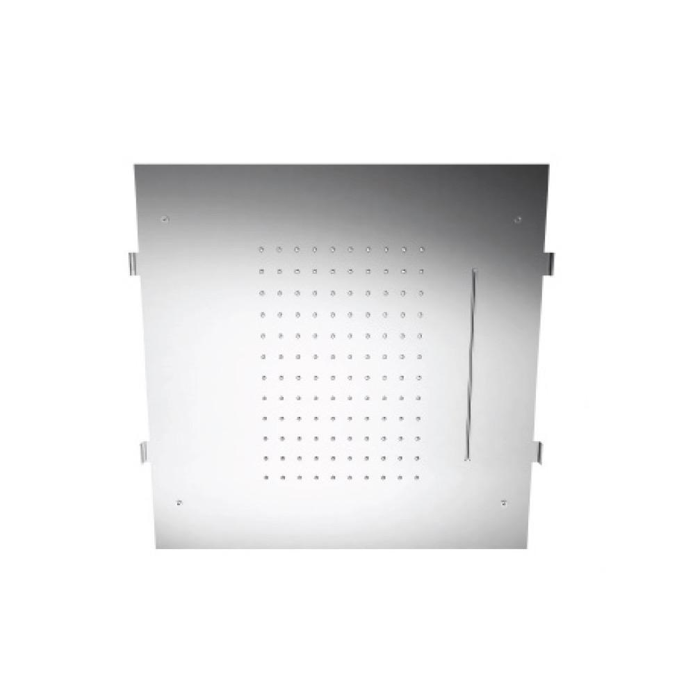 Treemme RTBR303 20X20 Recessed Rain Head And Chute Stainless 1