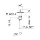 Dornbracht 20000782 Mem Deck Valve Platinum 2