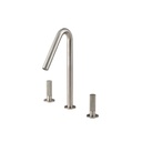 Treemme 6054 Medium Widespread Lavatory Faucet Stainless 1