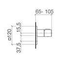 Dornbracht 36416780 Mem Thermostat Black Matte 2