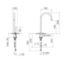 Dornbracht 17861875 Tara Ultra Hot And Cold Water Dispenser Platinum 2