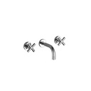 Dornbracht 36707892 Tara Wall Mounted Lavatory Faucet Black Matte 1