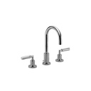 Dornbracht 20710882 Tara Three Hole Lavatory Faucet Black Matte 1