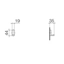 Dornbracht 83251780 Mem Hook Chrome 2