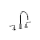 Dornbracht 20713882 Tara Three Hole Lavatory Faucet Platinum 1
