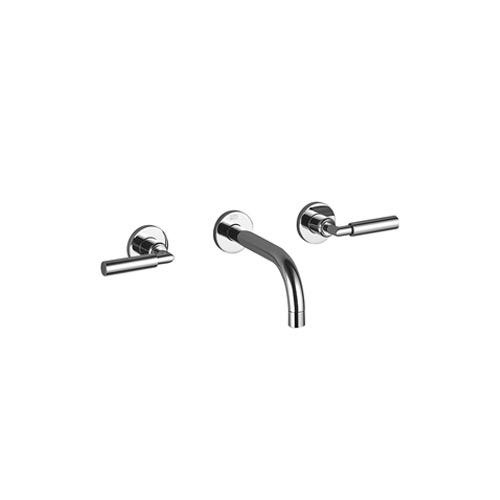 Dornbracht 36712882 Tara Wall Mounted Lavatory Faucet Polished Chrome 1