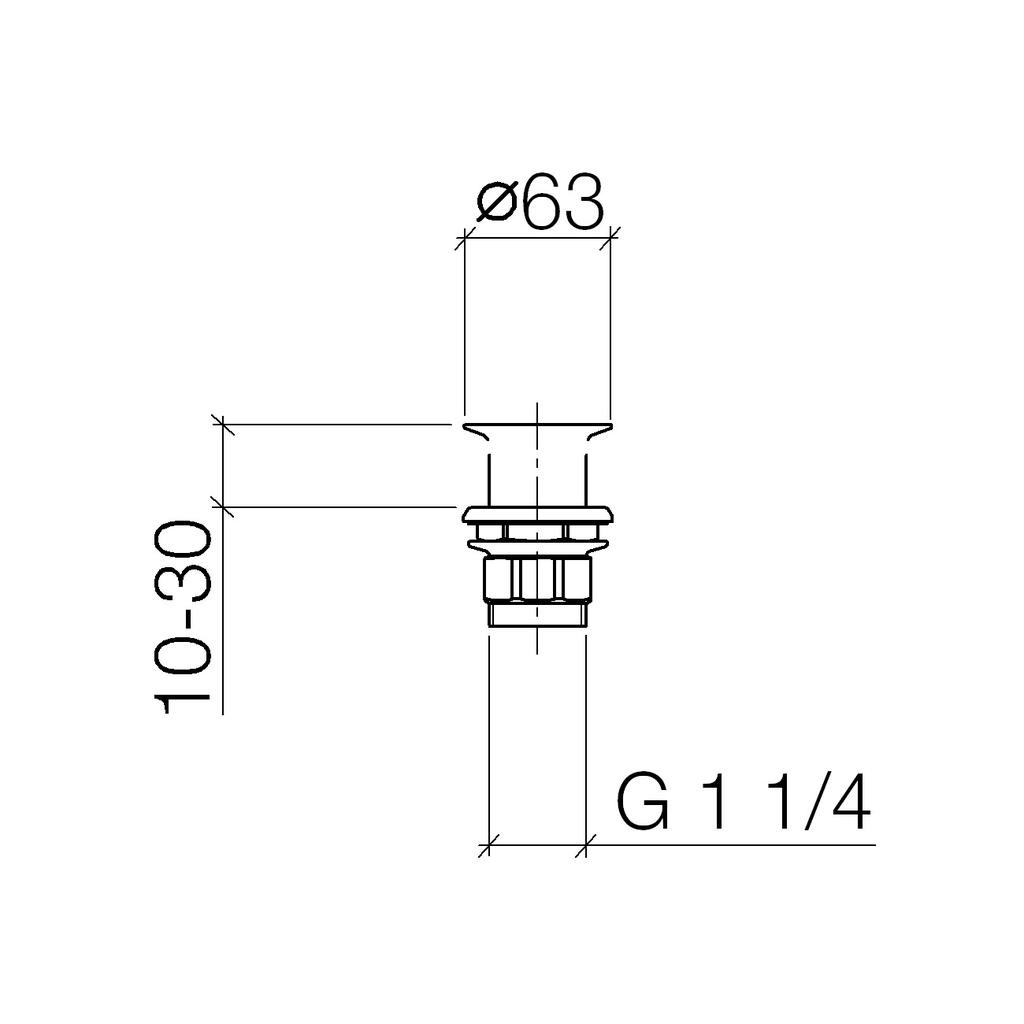 Dornbracht 10110970 CL.1 Generic Grid Drain Durabrass 2