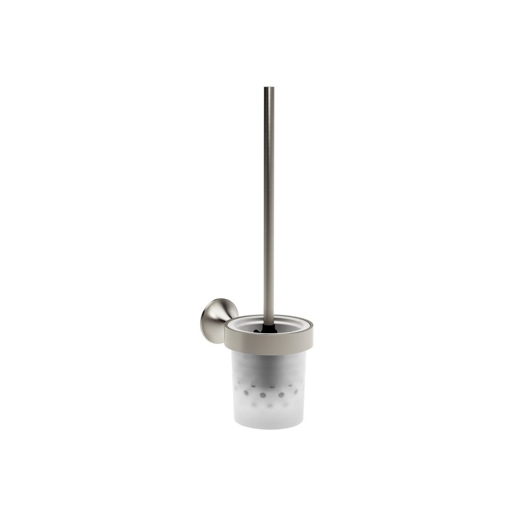 Dornbracht 83900809 Vaia Toilet Brush Set Platinum Matte 1