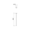 Dornbracht 83215979 Meta.02 Towel Bar Chrome 2
