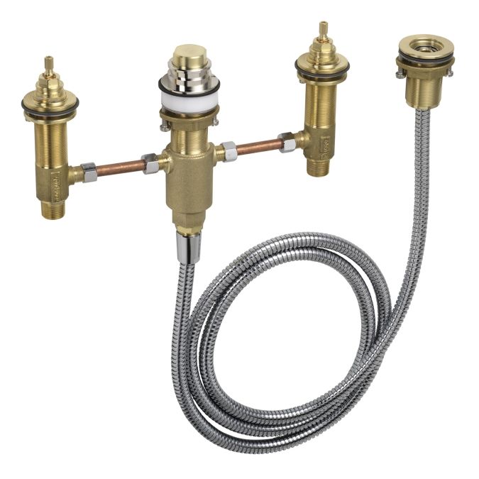 Hansgrohe 06646000 Rough 4-Hole Roman Tub Set 1