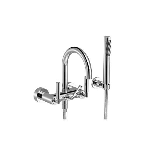 Dornbracht 25133882 Tara Tub Set Platinum Matte 1