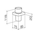 Dornbracht 83400780 Mem Tumbler Chrome 2