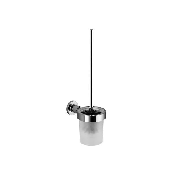 Dornbracht 83900892 Tara Toilet Brush Set Black Matte 1