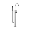Dornbracht 25863661 Tara Free Standing Tub Spout Platinum Matte 1