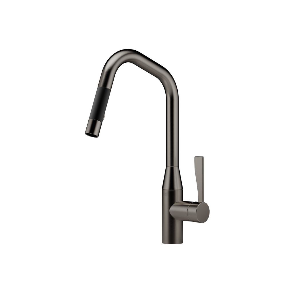 Dornbracht 33875895 Sync Pull Down Kitchen Faucet Dark Platinum Matte 1