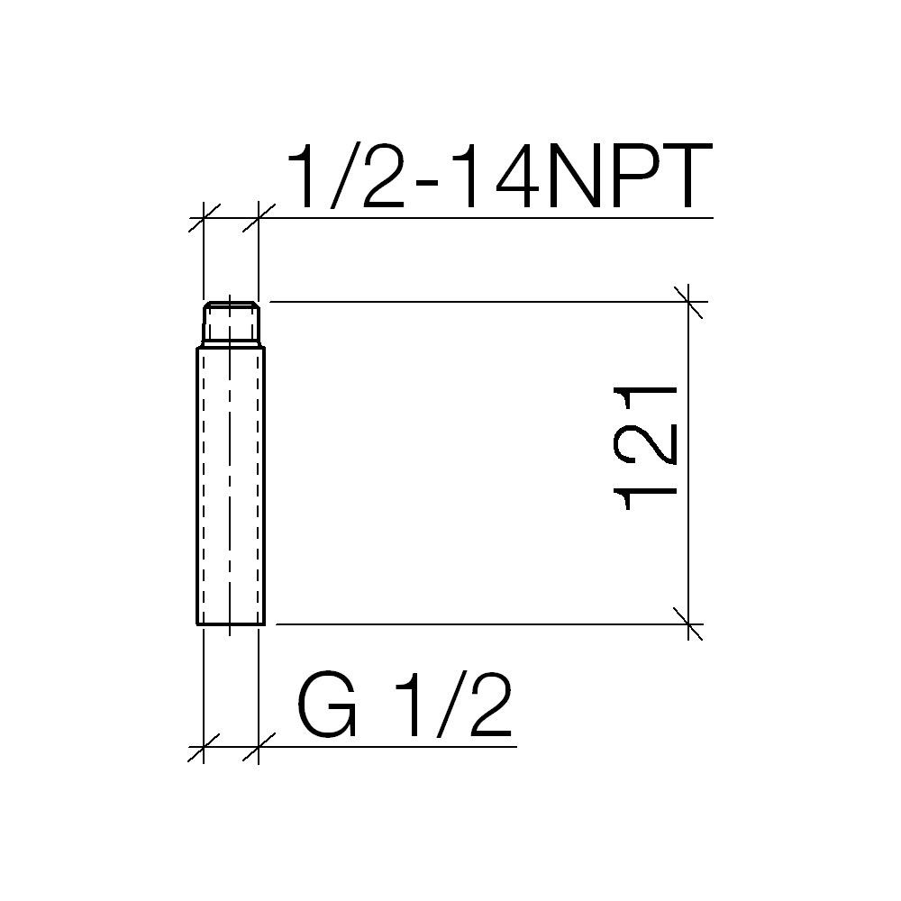 Dornbracht 35080970 Generic Rough-In Adapter 2
