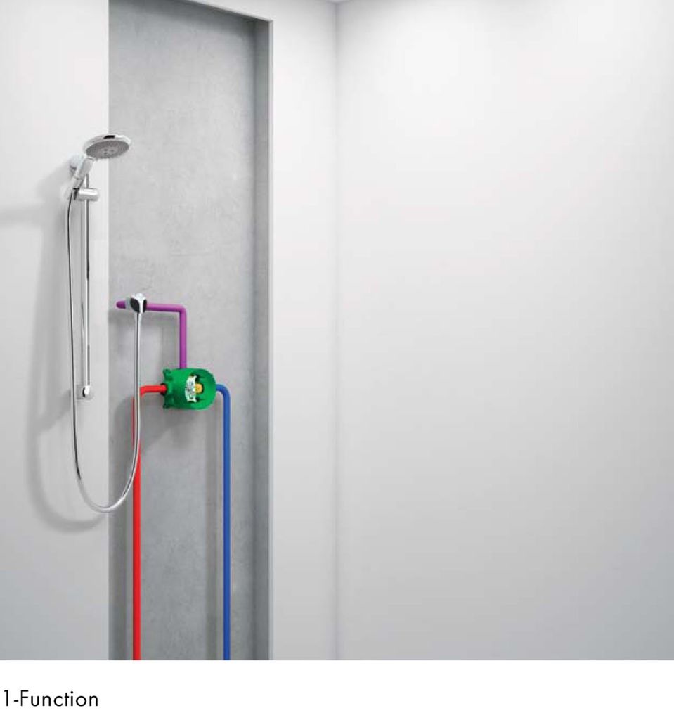 Hansgrohe 01850181 iBox Universal Plus Rough With Service Stops 3/4" 2