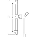 Hansgrohe 27830000 Axor Starck Wallbar 36" Chrome 2
