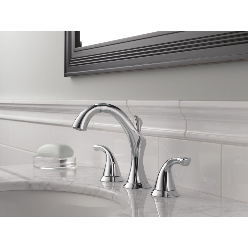 Delta 3592LF Addison Two Handle Widespread Lavatory Faucet Venetian Bronze 3