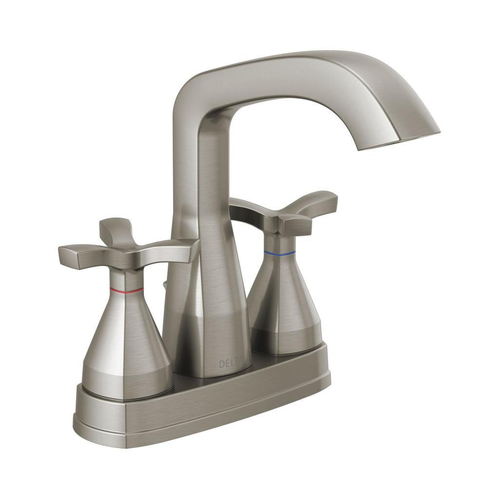 Delta 257766 Stryke Centerset Faucet Stainless 1