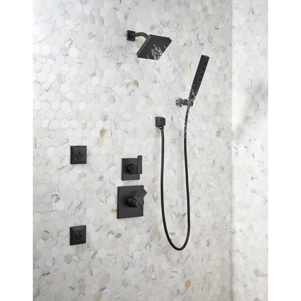 Delta 55140 Zura H2Okinetic 5 Setting Wall Mount Hand Shower Matte Black 1