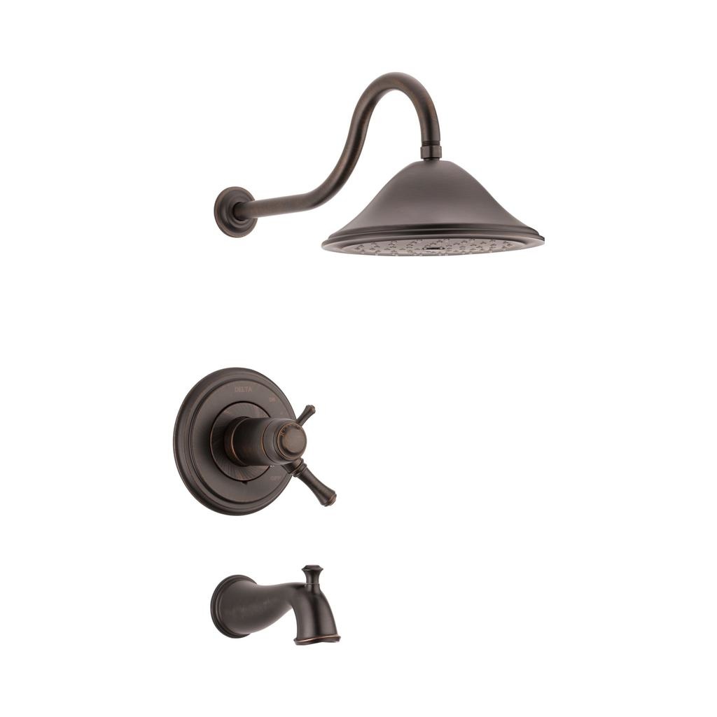 Delta T17T497 Cassidy TempAssure 17T Series Tub & Shower Trim Venetian Bronze 1