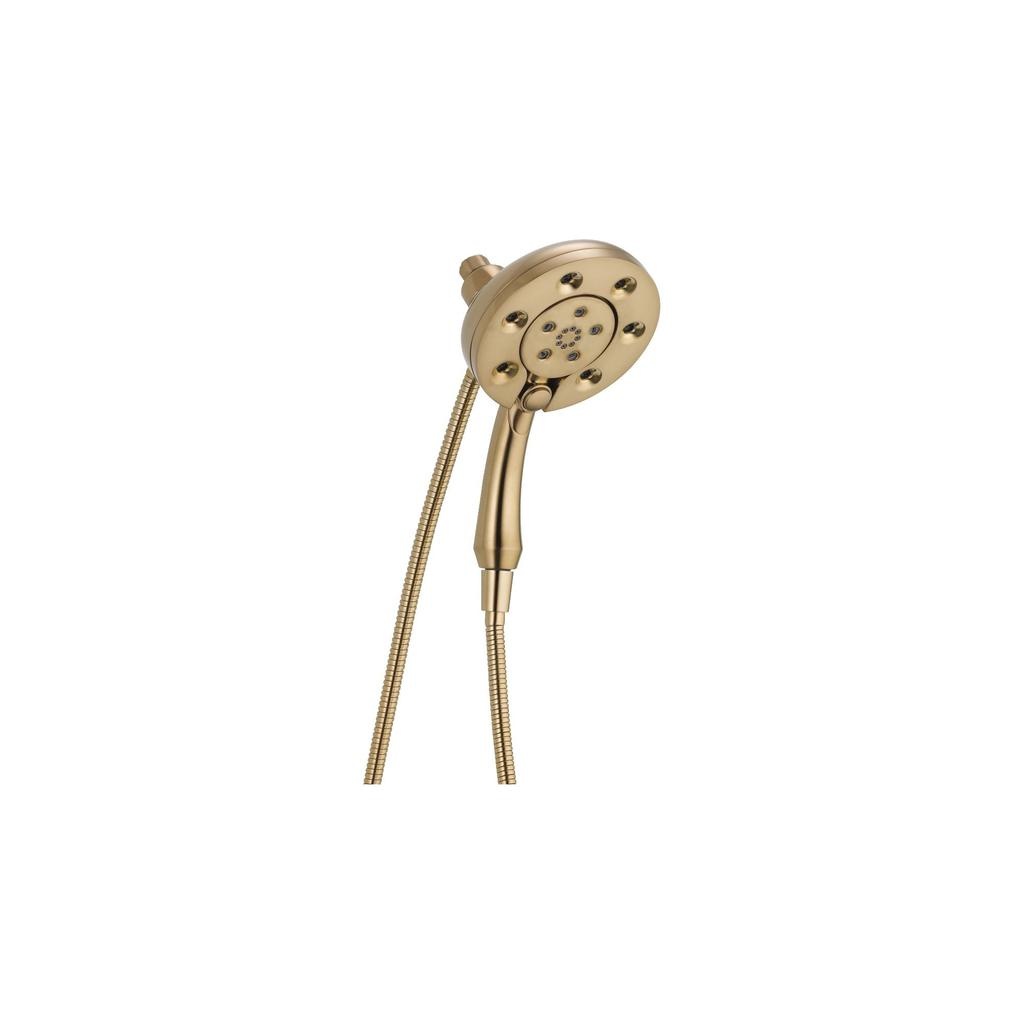 Delta 58472 H2Okinetic In2ition 4 Setting Two-in-One Shower Champagne Bronze 1